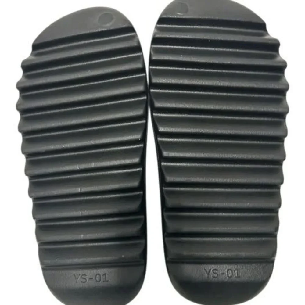 Yeezy Slides YS-01 Black US Ship Same Day Fast! Size 10